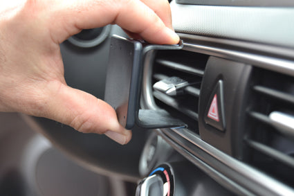 Brodit Auto-Halterung, Lüftung, horizontal – für Smartphone – Schwarz, Kunststoff (ABS)