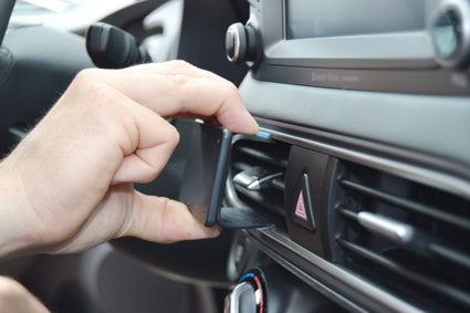 Brodit Auto-Halterung, Lüftung, horizontal – für Smartphone – Schwarz, Kunststoff (ABS)