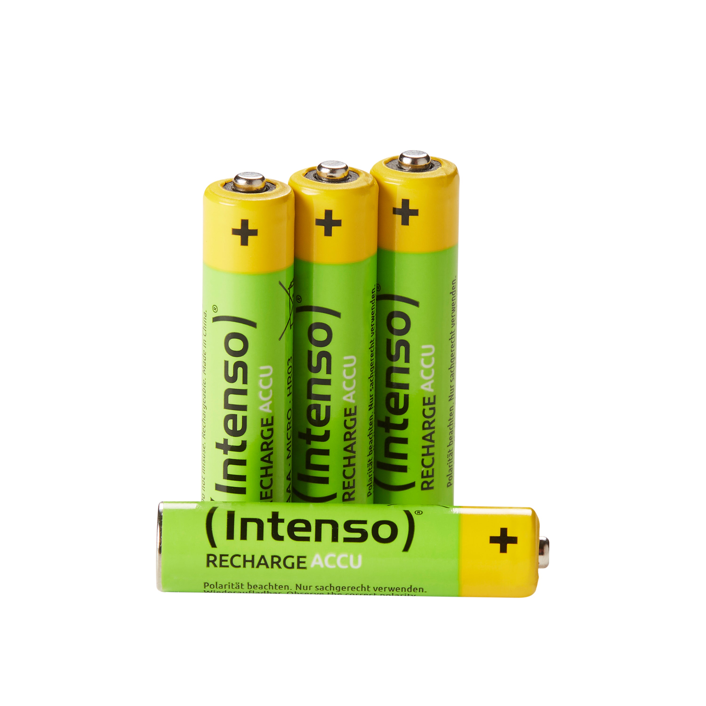 Intenso AAA Akkus, NiMH, 1000 mAh, 1,2 V – 4 Stk.