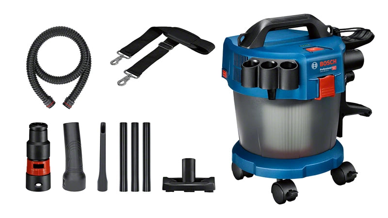 Bosch Professioneller Nass-/Trockensauger GAS 18V-10L CLC – 18 V (AMPShare) – Solo – HEPA