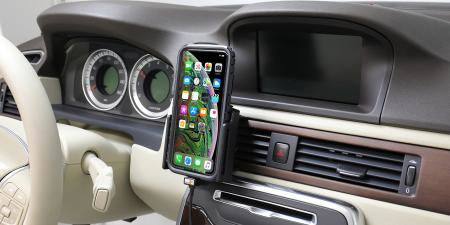 Brodit Auto-Ladegerät – Zigarettenanzünder 12–24 V – für Apple iPhone Xs Max, iPhone 11 Pro Max – Schwarz