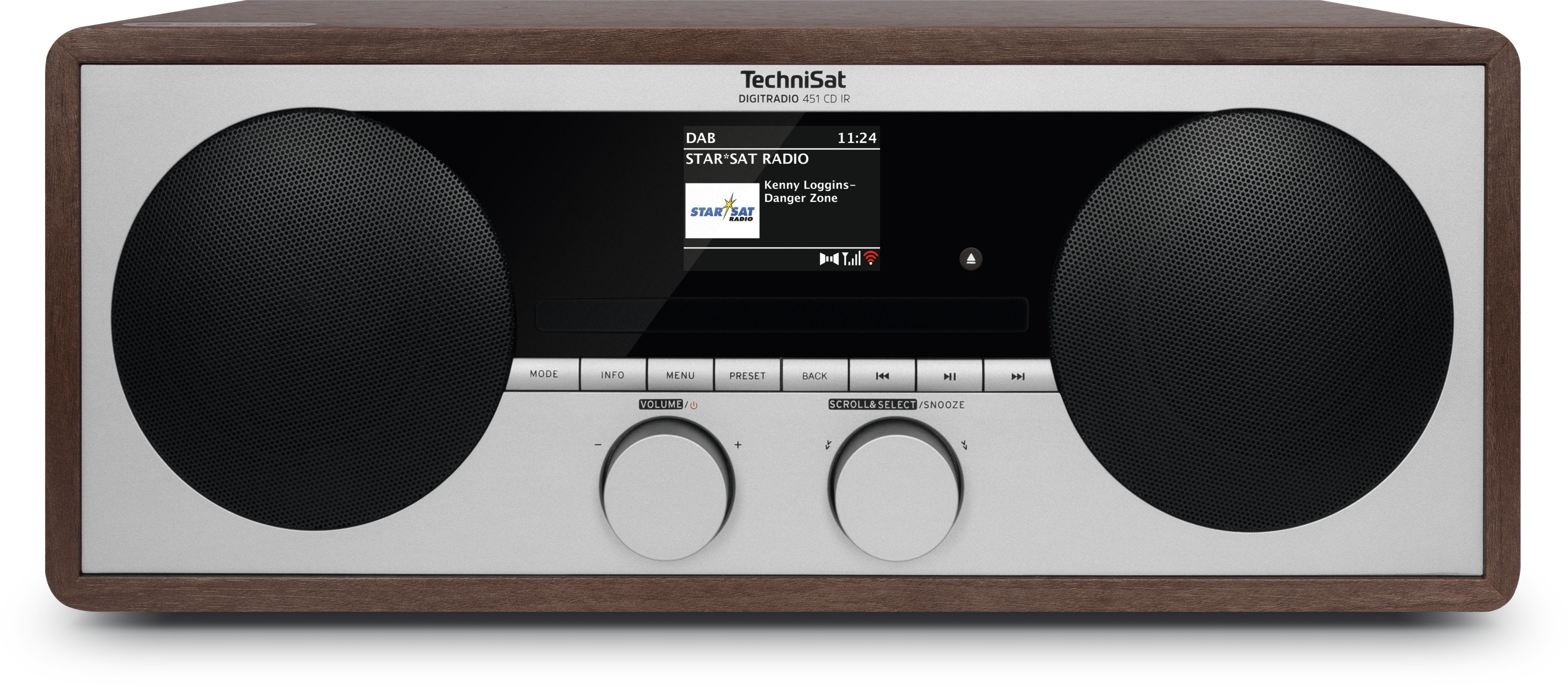 TechniSat DigitRadio 451 CD IR – DAB+, Internetradio