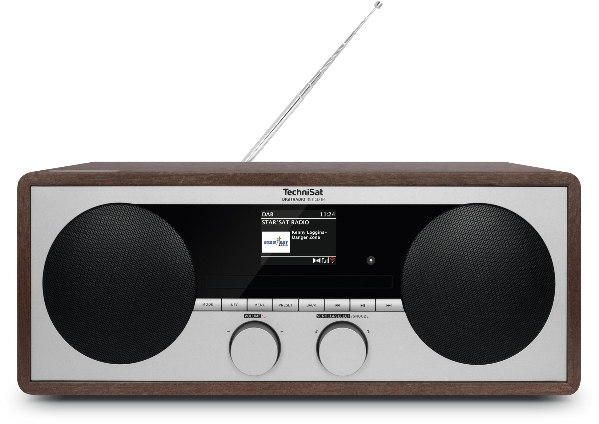 TechniSat DigitRadio 451 CD IR – DAB+, Internetradio