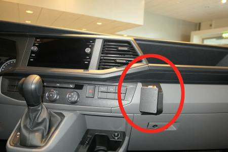 Brodit Proclip 855588 – Auto-Halterung – Schraubbefestigung, für Volkswagen T6.1 – Schwarz