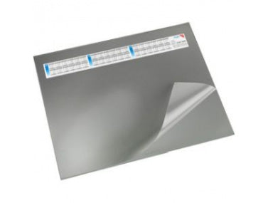 Laufer Schreibunterlage Durella DS – grau – 650 × 520 mm – Kunststoff
