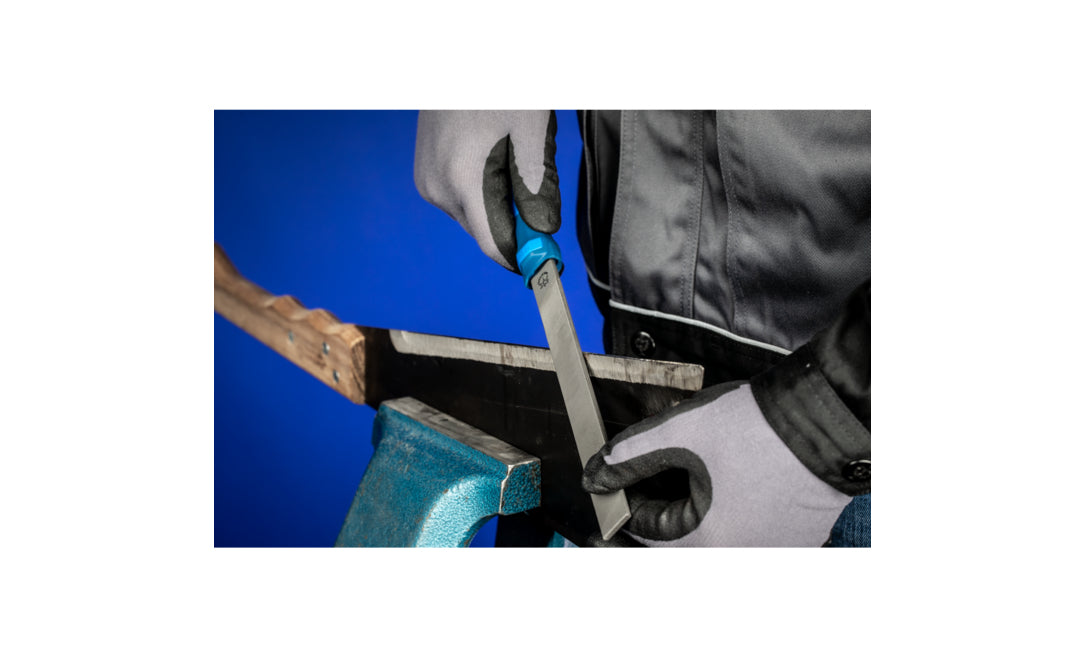 PFERD Werkstattfeile flach – 200 mm – Hieb 2 – mit Heft