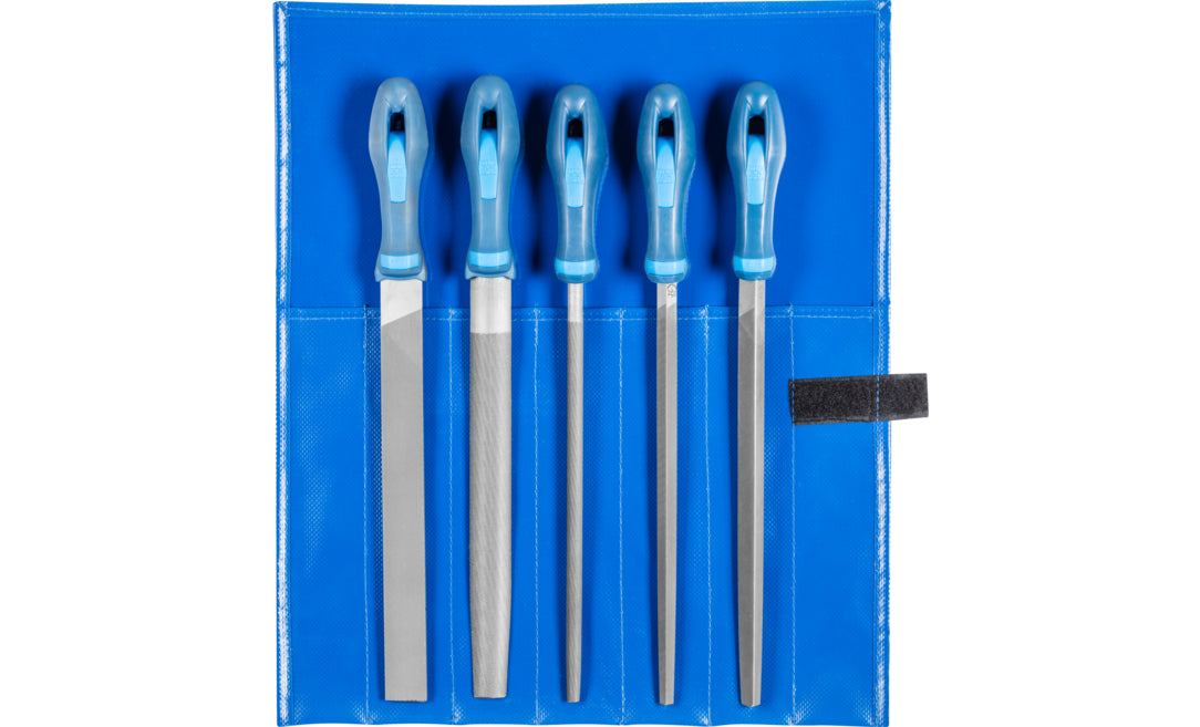 PFERD Werkstattfeilen-Set – 250 mm, Blau
