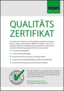 Sigel Formular – Farbverlauf rot/gelb, 400 Blatt, A4, selbstdurchschreibend