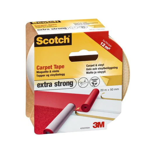 3M Montageband extra stark – 50 mm × 20 m, braun, Innen
