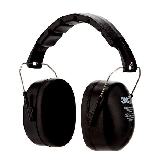 3M 90563E Kapselgehörschutz – SNR 30 dB – Schwarz – faltbar