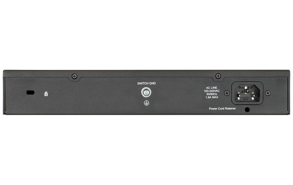 D-Link DGS-1100-18PV2 – Managed Switch – 16×GbE, 2×SFP, L2, PoE+ 130 W, 1U