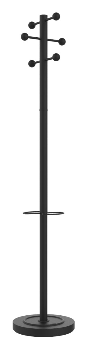 Unilux Garderobenständer ACCESS – 7,44 kg, Schwarz