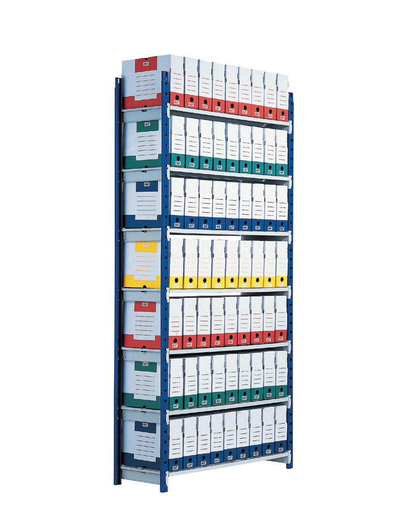 Paperflow 513D – 7 Regale, Holz