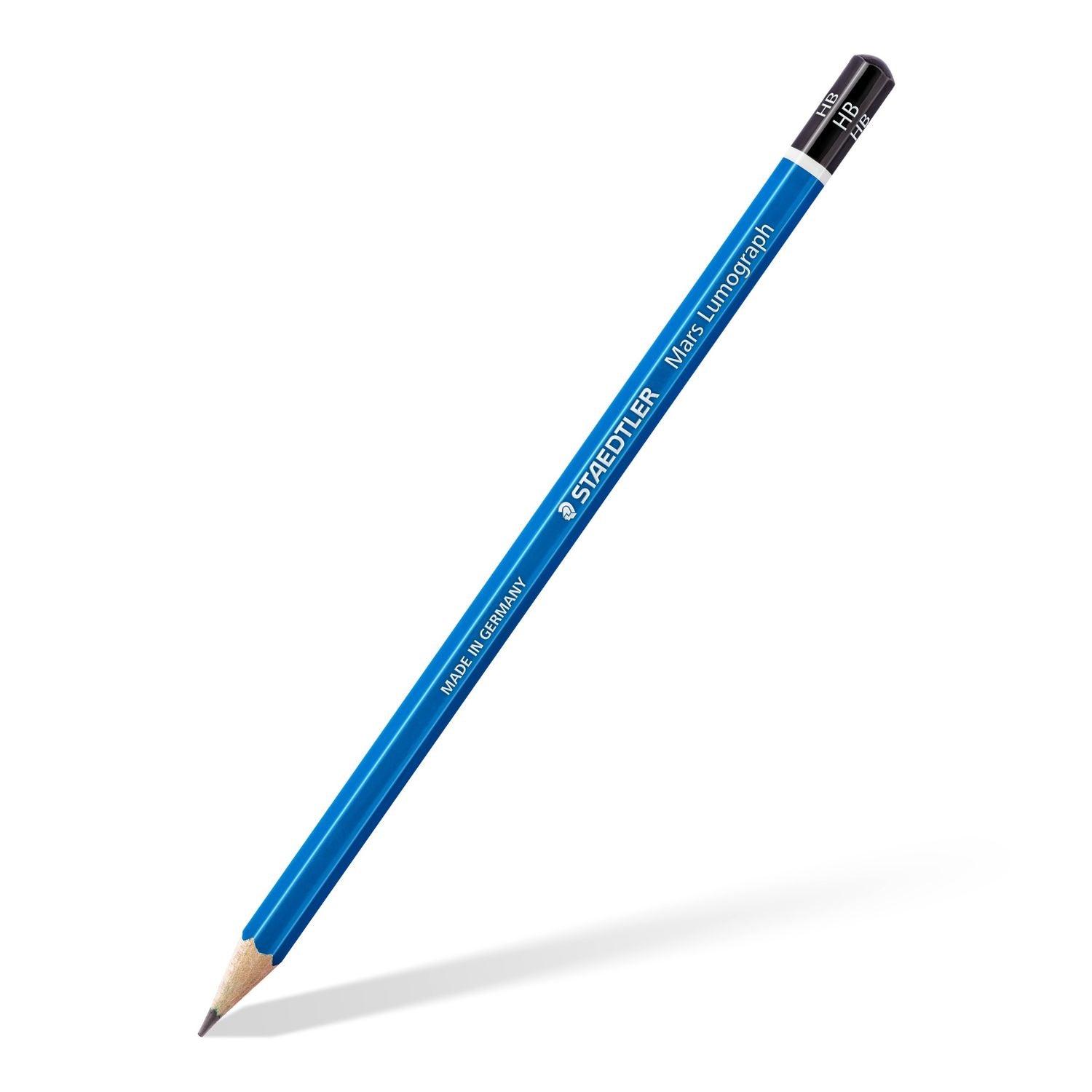 Staedtler Mars Lumograph Bleistifte, mehrere Härten, sechseckig – 24er-Set