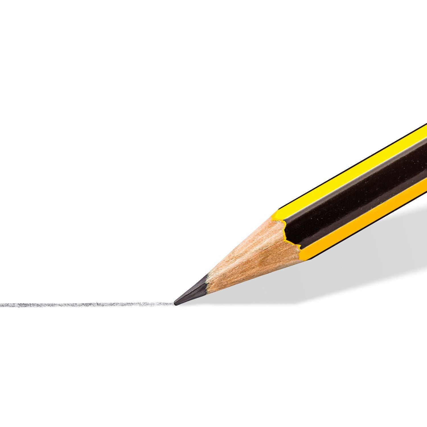 Staedtler Noris Bleistifte HB, sechseckig, mit Radierer – 72er-Display