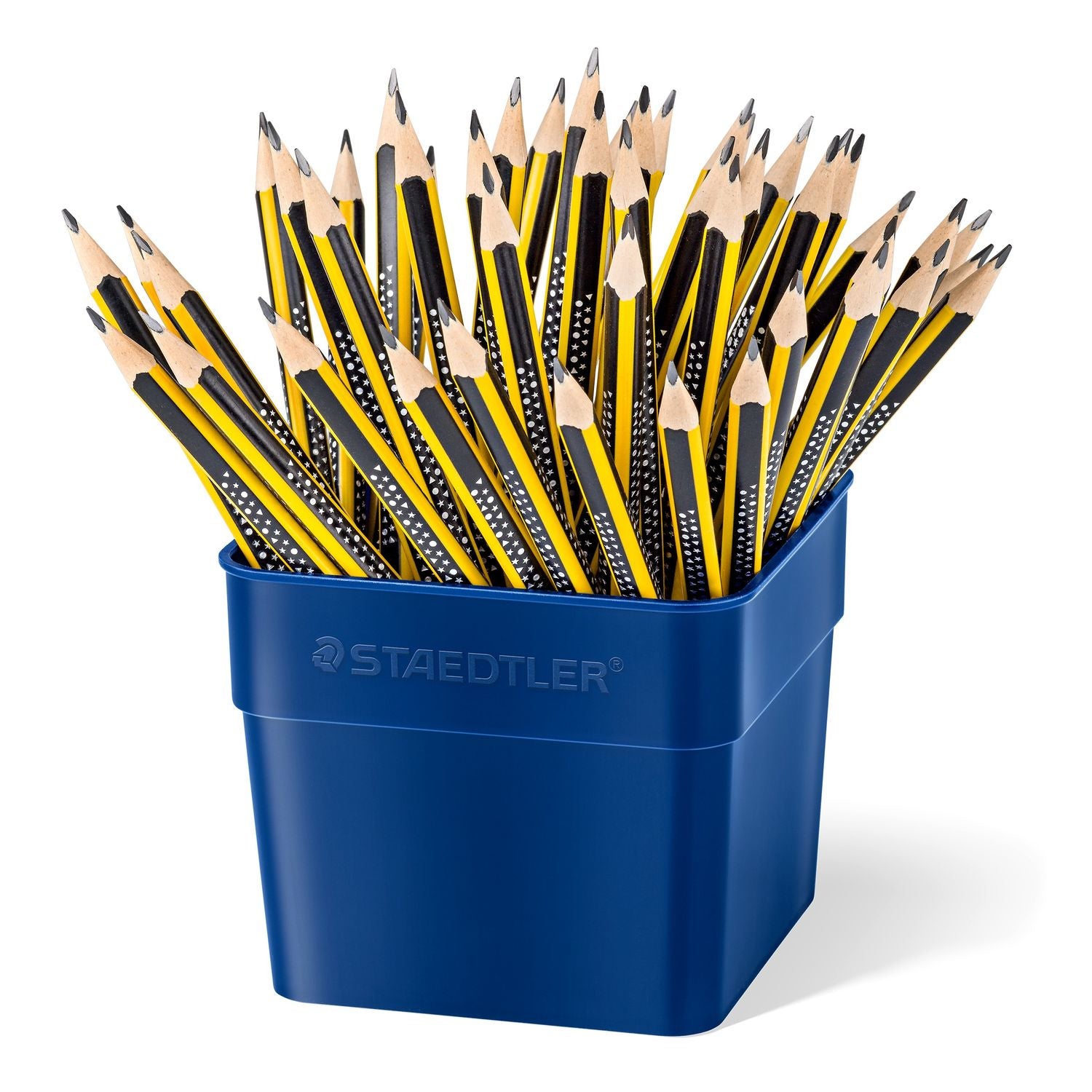 Staedtler Noris Bleistifte HB, dreieckig – 48er-Display