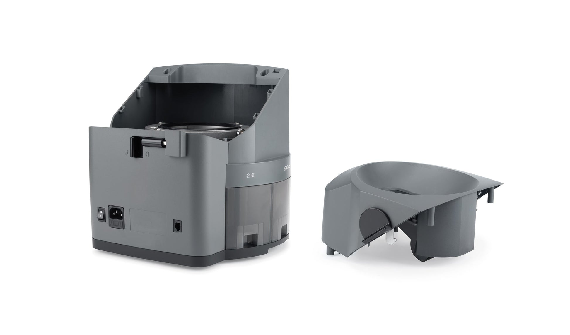 Safescan Münzzählmaschine – 29 × 29 × 31 cm – Grau