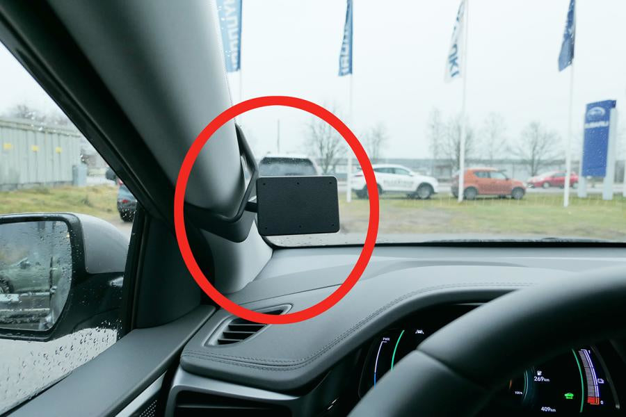 Brodit ProClip – Auto-Halterung (passiv) – Lüftungsschlitz, Schwarz