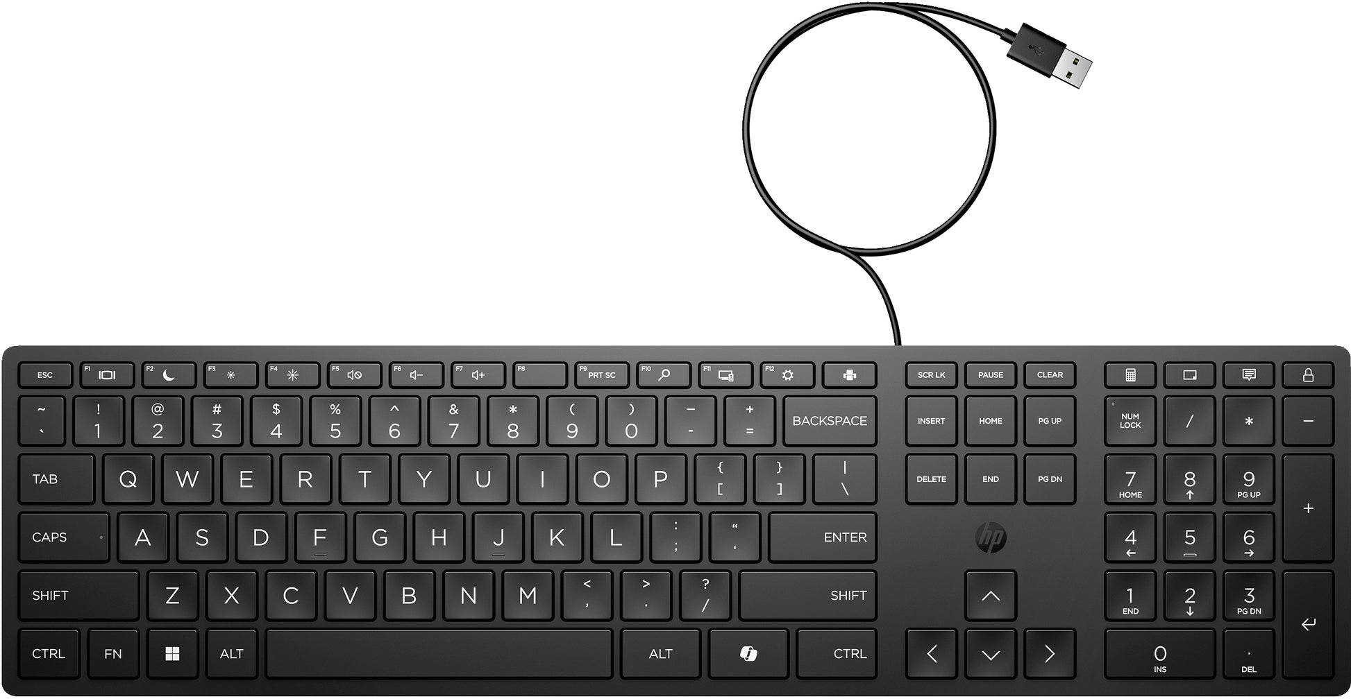 HP 320K – Tastatur, kabelgebunden