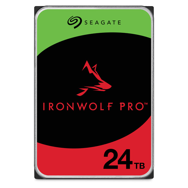 Seagate IronWolf Pro – 24 TB, 3.5" / 7200 U/min / SATA III