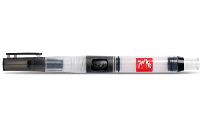 Caran d-Ache Caran d'Ache Aquarellpinsel – schwarz, synthetisch, Länge 140 mm, ab 3 Jahren, mit Wasserreservoir