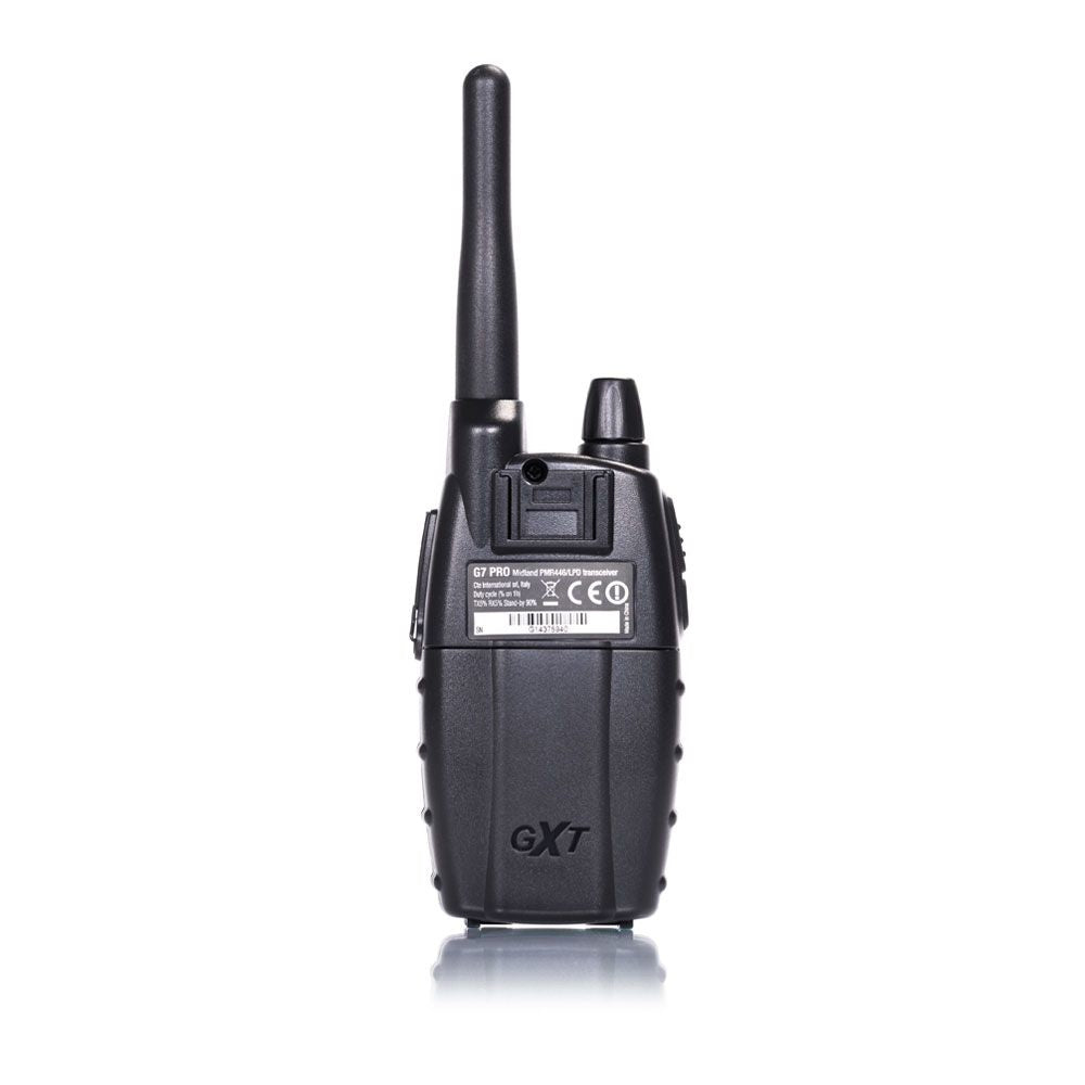 Midland G7Pro Twin – Funkgerät, PMR, 446 MHz, Schwarz