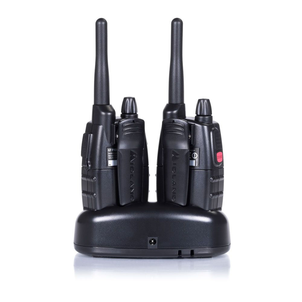 Midland G7Pro Twin – Funkgerät, PMR, 446 MHz, Schwarz