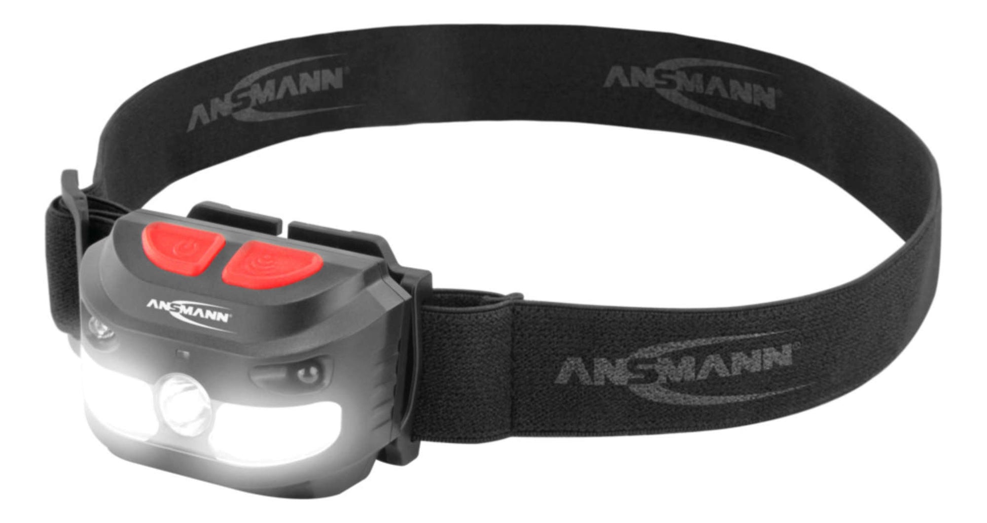Ansmann Stirnlampe HD250RS – 250 lm, 51 m, IP54 – Schwarz