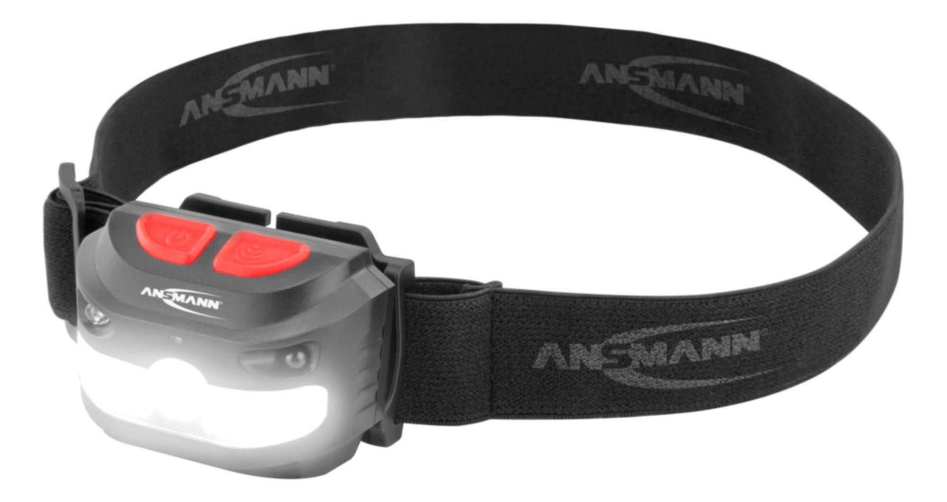 Ansmann Stirnlampe HD250RS – 250 lm, 51 m, IP54 – Schwarz