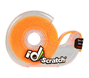 PatchSee Klett-Kabelbinder – 20 mm × 2 m – Orange – Polyamid, Wiederverwendbar