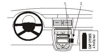 Brodit Auto-Halterung – Universal – ProClip