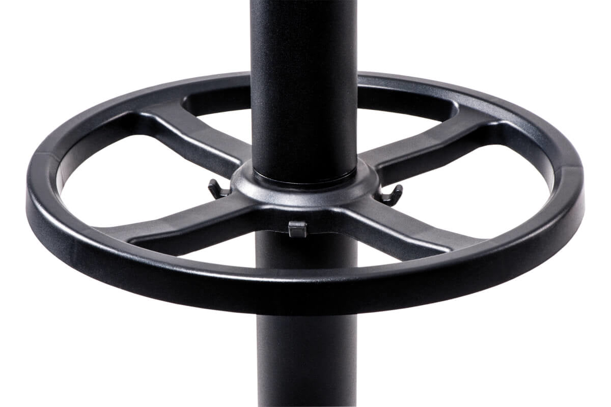MAUL Garderobenständer Nubis 9407090 – 20 Haken, Schwarz, Edelstahl