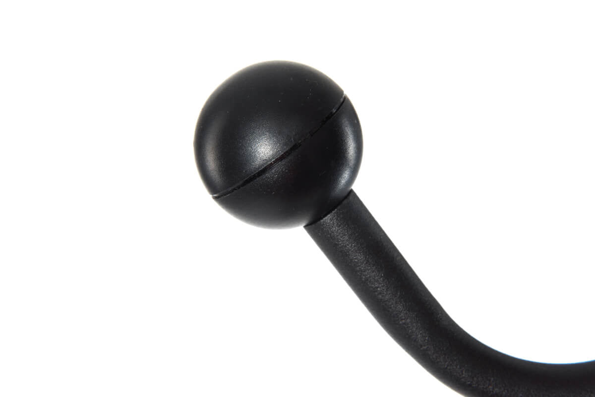 MAUL Garderobenständer Nubis 9407090 – 20 Haken, Schwarz, Edelstahl