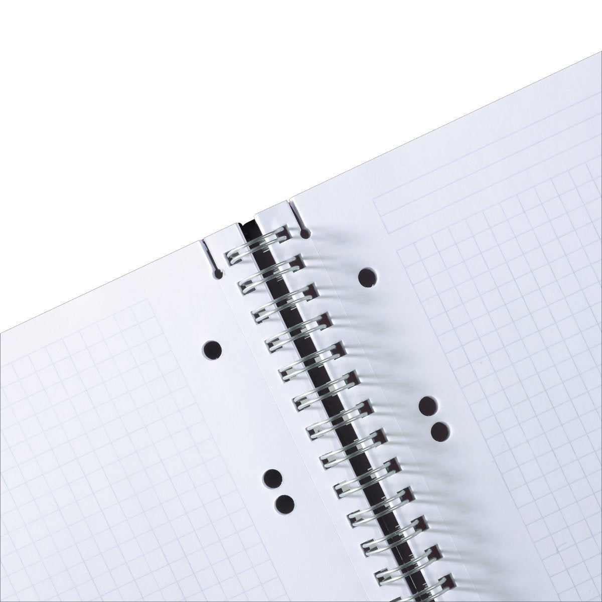 Herlitz Easy Orga Collegeblock – A5 – kariert 5 mm – 80 Blatt – 80 g/m² – Gummiband, mehrfarbig