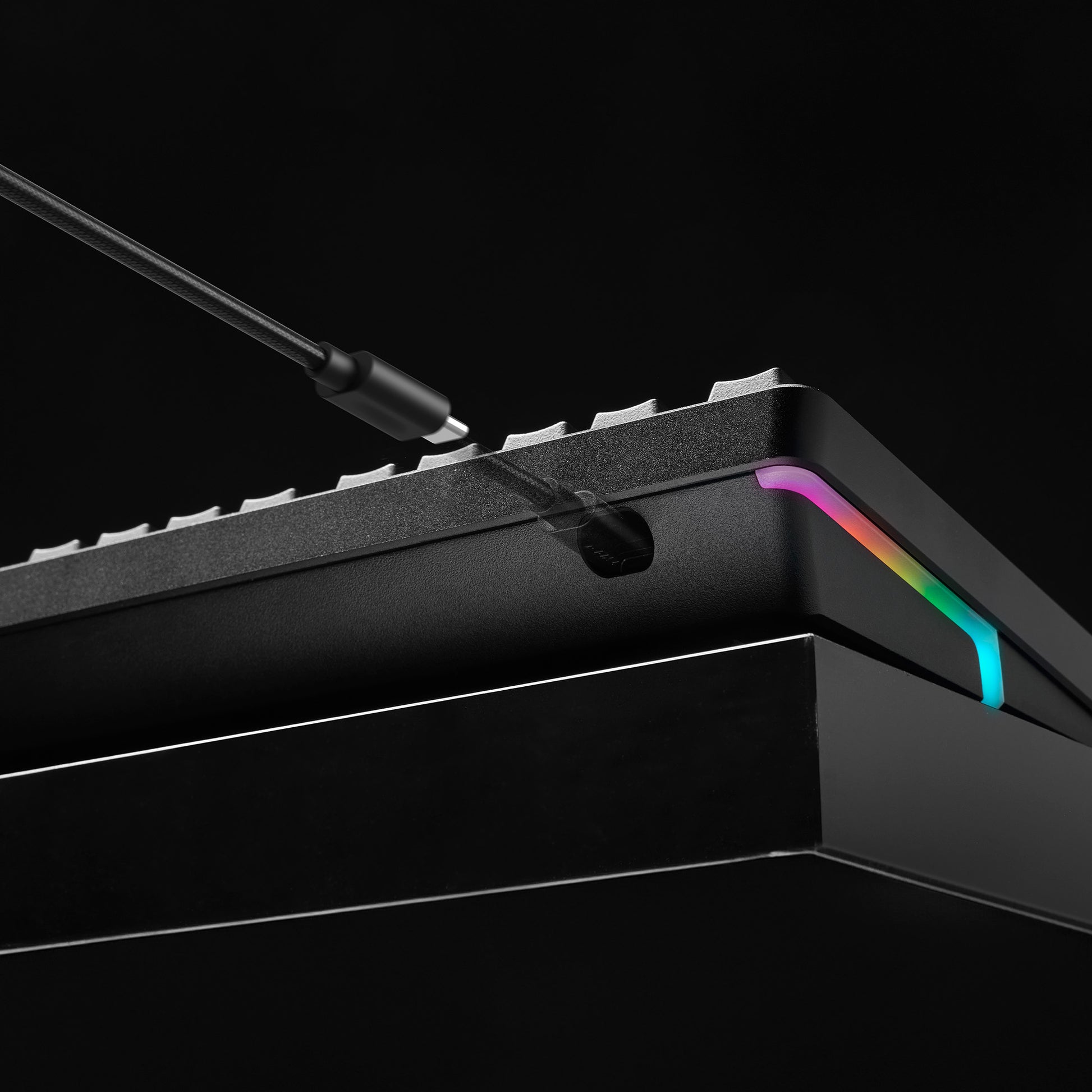 HyperX Alloy Rise 75 – Gaming-Tastatur 75% – mechanisch, RGB – USB – schwarz