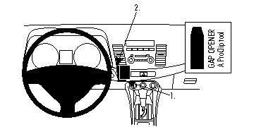 Brodit ProClip – Auto-Halterung