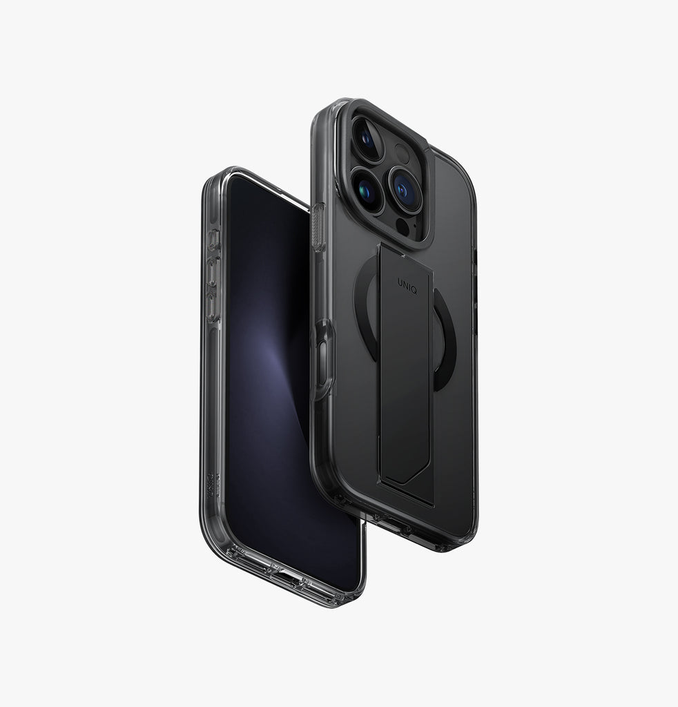 Uniq Backcover Heldo Max – für Apple iPhone 16 Pro – Anthrazit – TPU