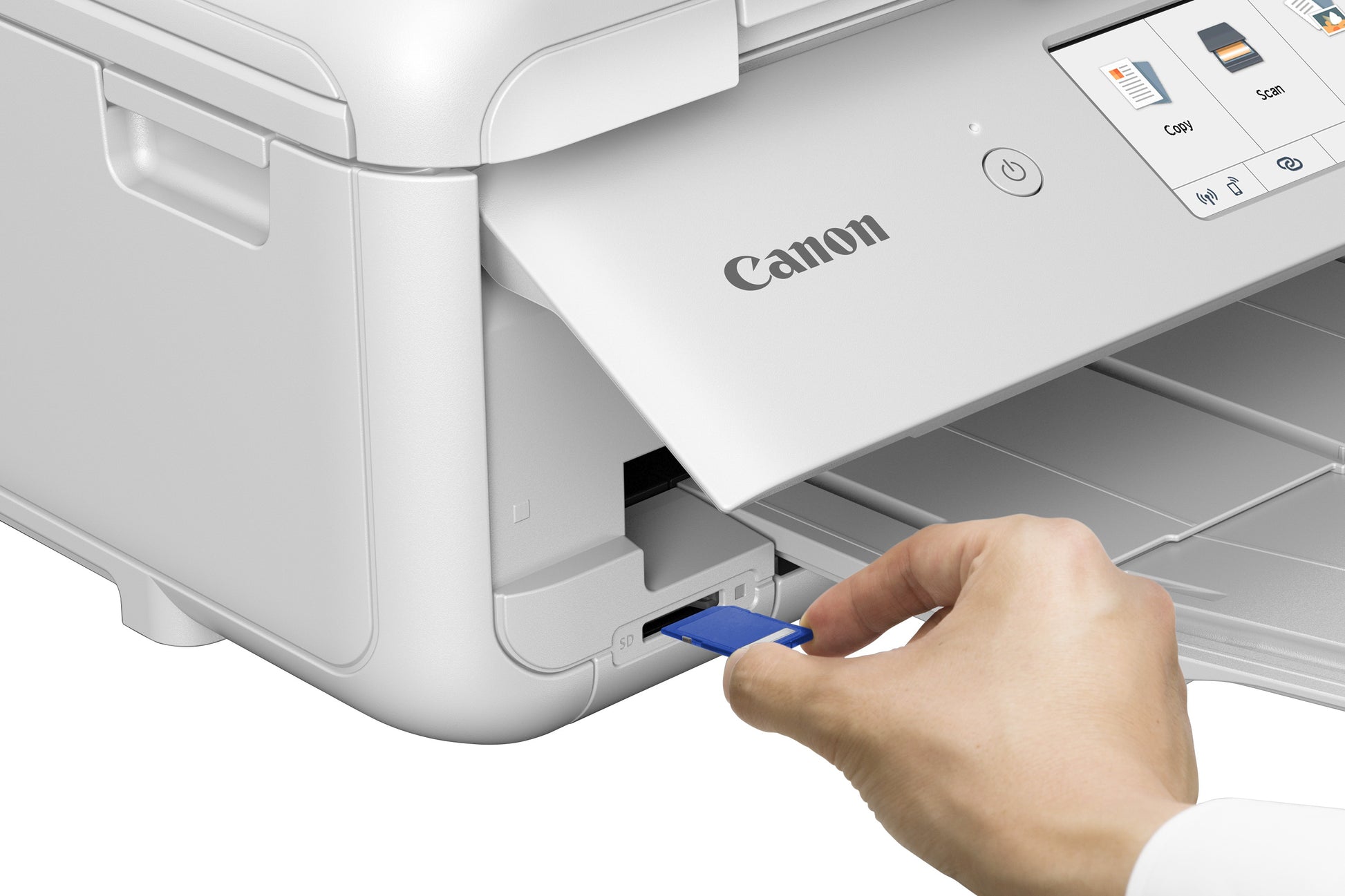 Canon Pixma TS9551Ca – Farbiges Tintenstrahl-MFP A3, 3-in-1 – USB – Duplex, ADF – 15 Seiten/Min S/W, 10 Seiten/Min Farbe