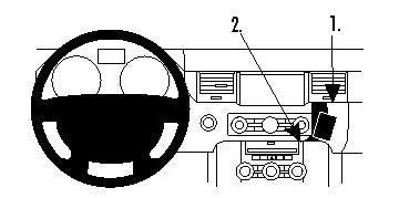 Brodit ProClip – Auto-Halterung