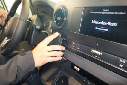 Brodit Auto-Halterung, Lüftung, passiv – universal – Schwarz, ABS