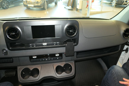 Brodit Auto-Halterung, Lüftung, passiv – universal – Schwarz, ABS