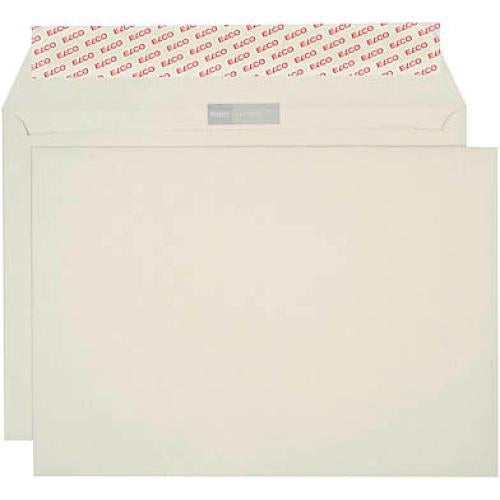 Elco Couvert C4 (324 × 229 mm), ohne Fenster, selbstklebend (Optifix), grau, 120 g/m², Papier – 250 Stk.