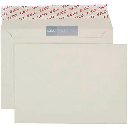 Elco Couvert B6, ohne Fenster, recyclingweiss, 100 g/m² – 500 Stk.