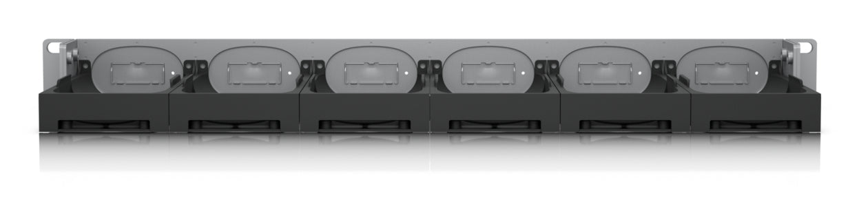 Ubiquiti Rack-Regalboden 19" – 1U – 442 × 159 × 43 mm – für UP-AI-Port – schwarz/grau