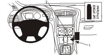 Brodit ProClip – Auto-Halterung – für Ford Fusion 2013–2015, Ford Mondeo 2015 – Schwarz