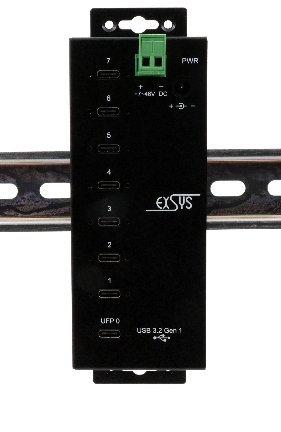 EXSYS EX-1147HMVS USB-Hub – 7× USB-C, 5 Gbit/s