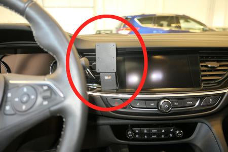Brodit ProClip – Auto-Halterung (Klemmhalterung, senkrecht) – für Smartphones – Schwarz