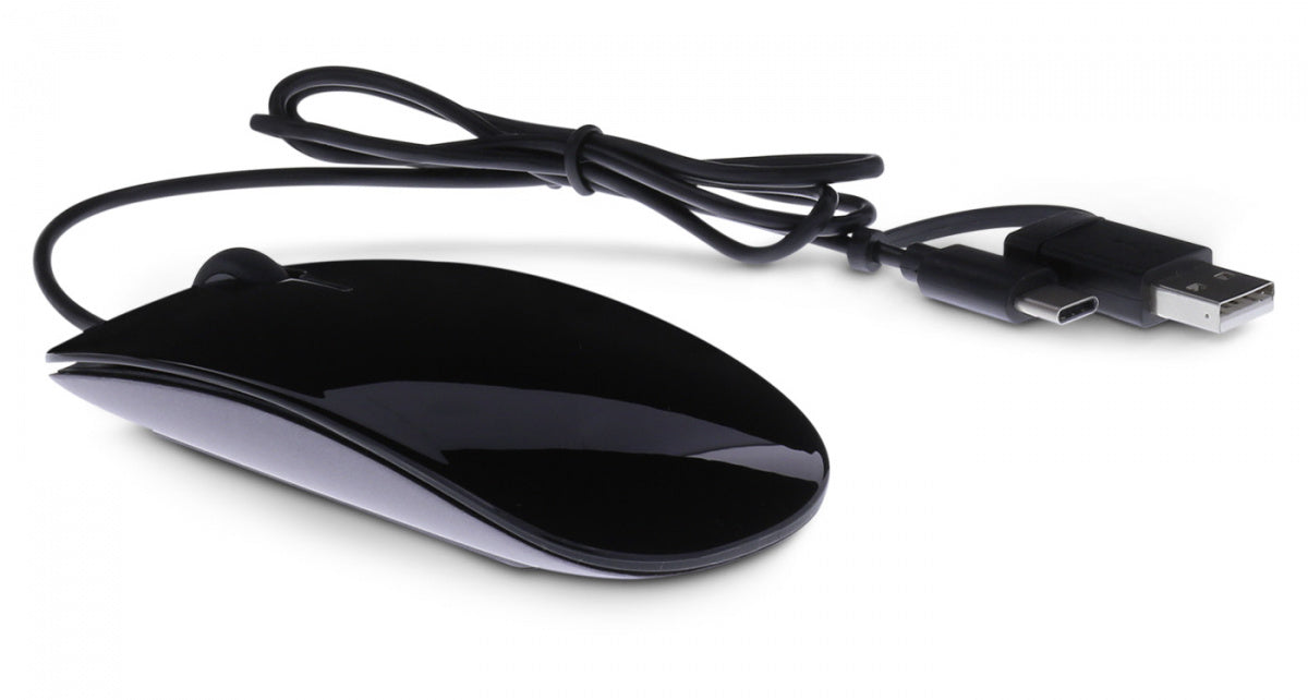 LMP Easy Mouse – Maus – Kabelgebunden (USB‑A), 1600 DPI, beidhändig
