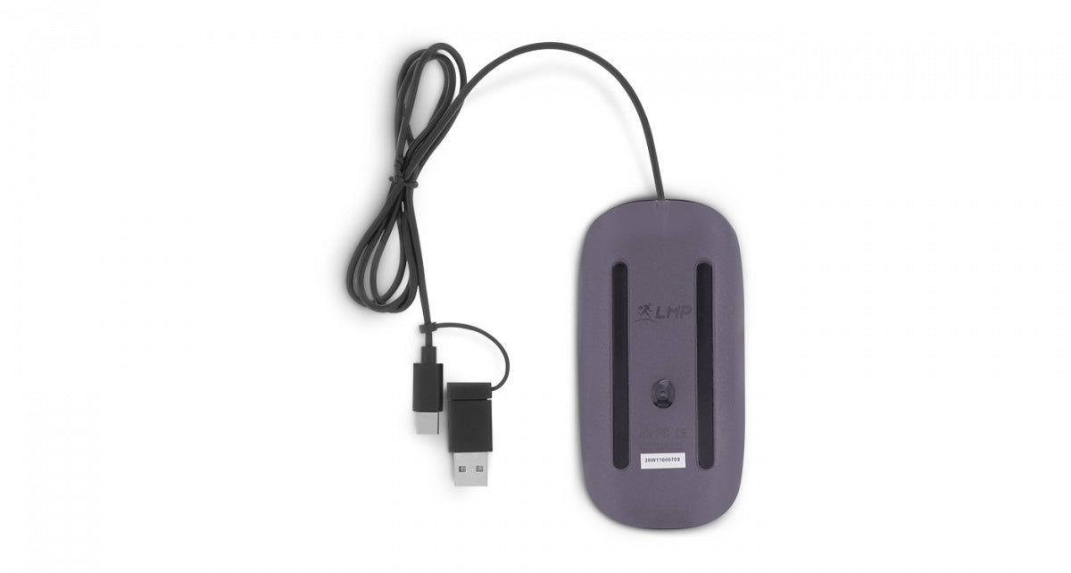 LMP Easy Mouse – Maus – Kabelgebunden (USB‑A), 1600 DPI, beidhändig