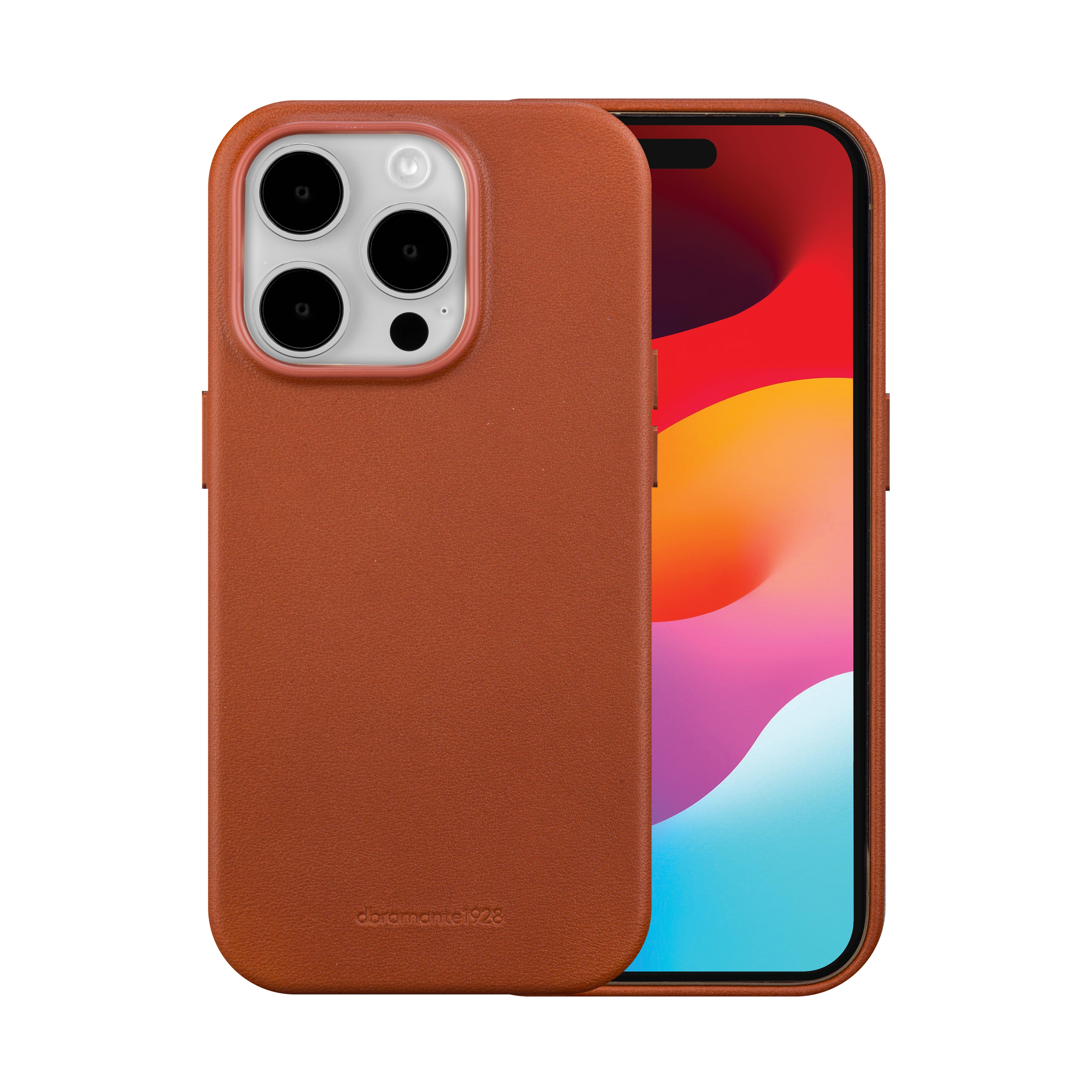 dbramante1928 Backcover Roskilde – für Apple iPhone 15 Pro Max – braun – MagSafe-kompatibel